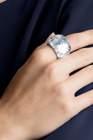 Anillo con cristales Swarovski Nirvana - Blanco