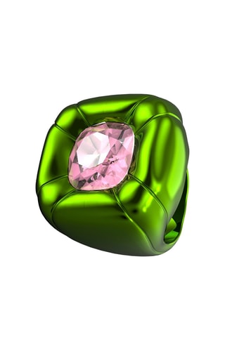 Anello con cristalli Swarovski Dulcis - Verde