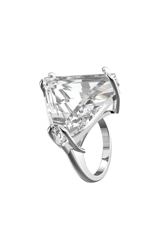 3 anelli con cristalli Swarovski Mesmera - Bianco