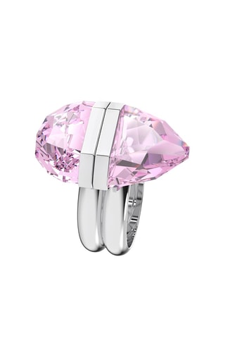Anello con cristalli Swarovski Lucent - Rosa