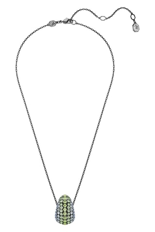 Collana con cristalli Swarovski - Verde chiaro
