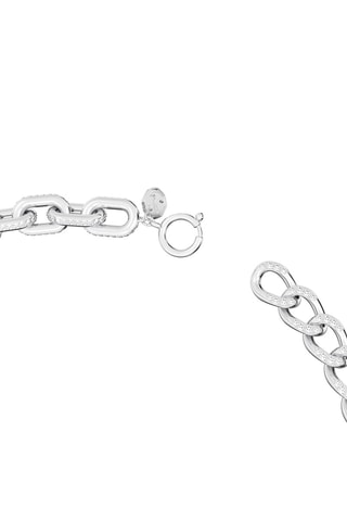 Collana con cristalli Swarovski Dextera - Bianco