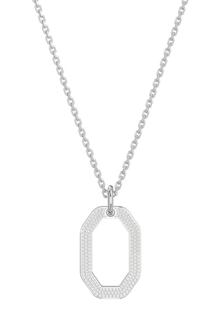 Collana con cristalli Swarovski Dextera - Bianco