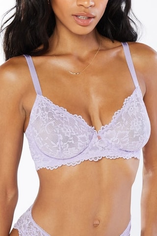 Beha Floral Lace - Lichtpaars