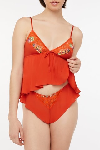 Pyjamashort Dolled Up - Oranje