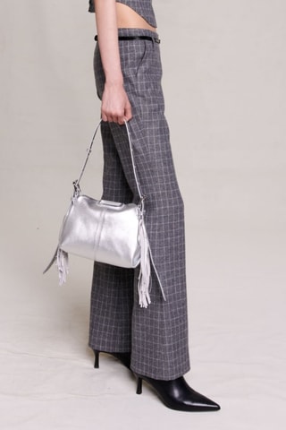Pantalon flare - Gris
