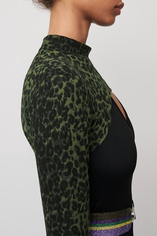 Mini crop top - Kaki