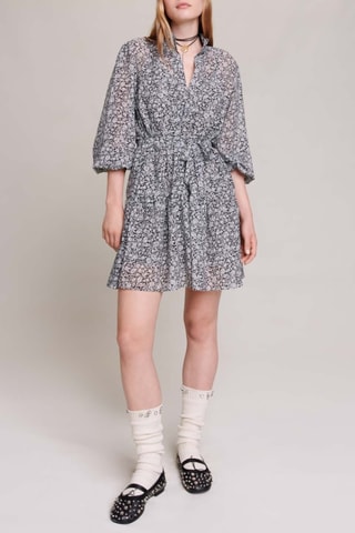 Robe patineuse - Noir et blanc