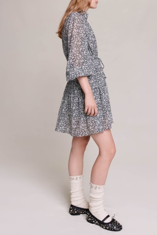 Robe patineuse - Noir et blanc