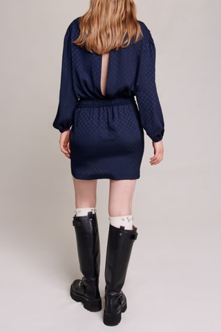 Robe droite - Bleu marine