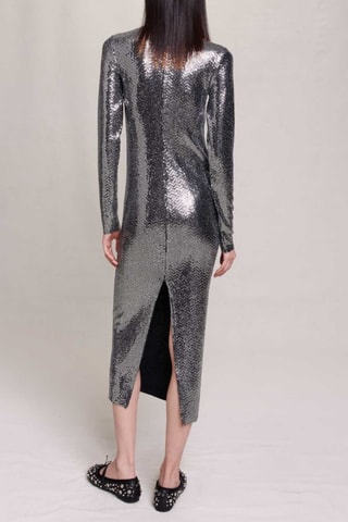 Robe longue - Argenté