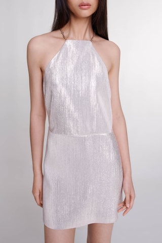 Robe sans manches - Argenté