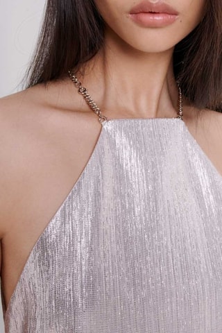 Robe sans manches - Argenté