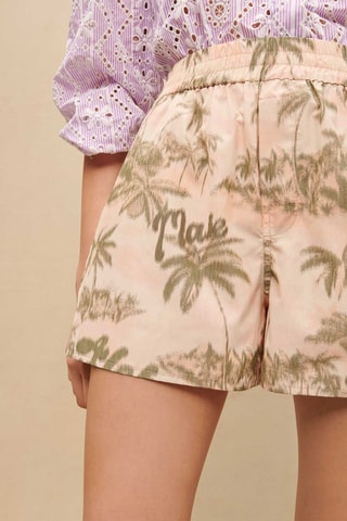 Short taille haute - Beige