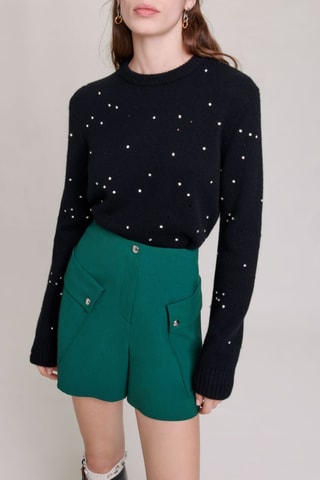 Short taille haute - Vert