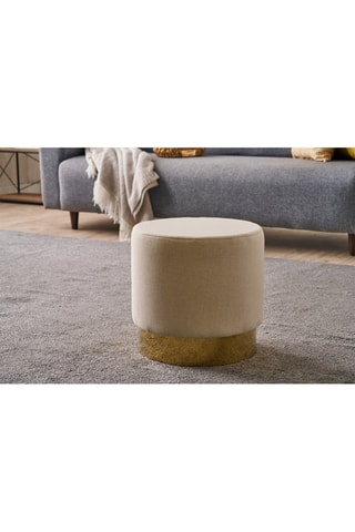 Pouf Bodrum - Crème