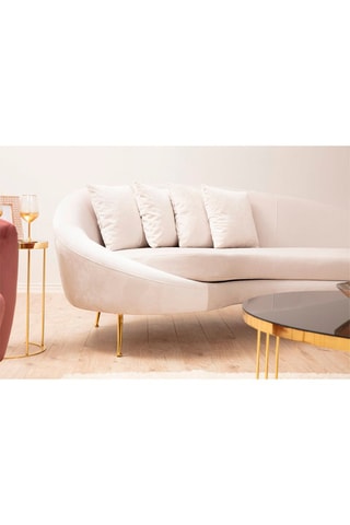 Canapé Eses - Beige - 3 places