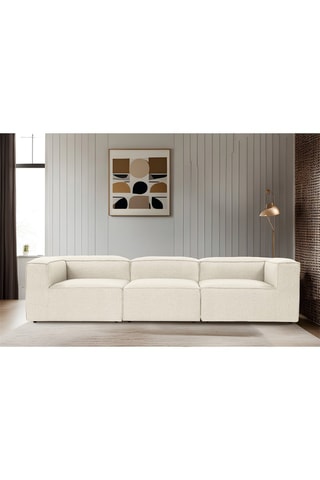 Canapé Fora 3 - Ecru - 3 places