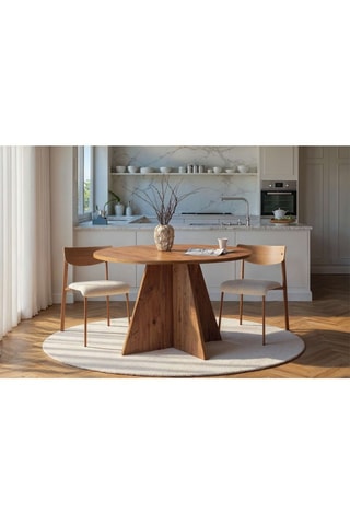 Table à manger - 120 x 75 x 120 cm