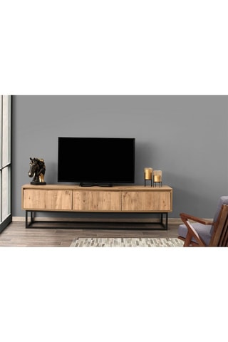 Meuble TV 3 tiroirs - 180 x 50 x 40 cm