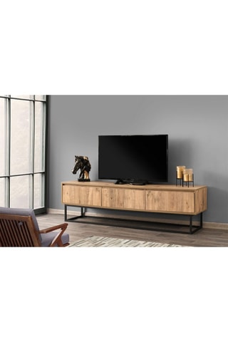 Meuble TV 3 tiroirs - 180 x 50 x 40 cm