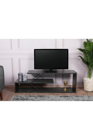 Meuble TV Zig zag - 120 x 40 x 30 cm