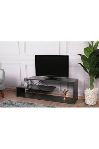 Meuble TV Zig zag - 120 x 40 x 30 cm