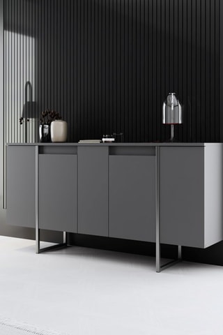 Buffet 4 portes - 160 x 80 x 35 cm