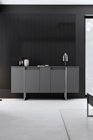 Buffet 4 portes - 160 x 80 x 35 cm