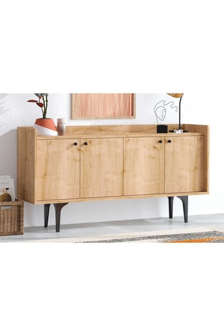 Bahut 4 portes - 150 x 40 x 80 cm