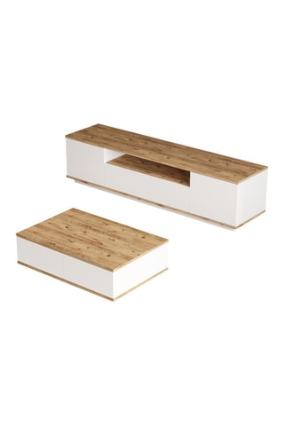 Ensemble meubles de salon - 180 x 44,6 x 44,5 cm - 90 x 28,6 x 60 cm