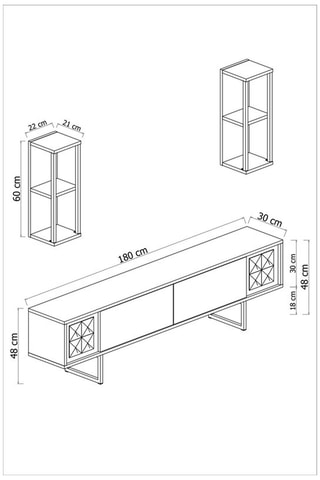 Composition murale  - 3 pièces