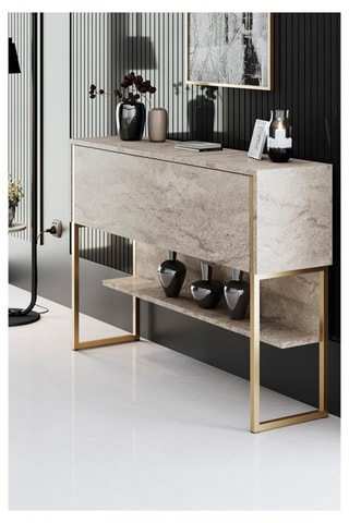 Console 1 tiroir - 120 x 80 x 30 cm