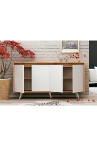 Buffet 4 portes - 140 x 86 x 40 cm