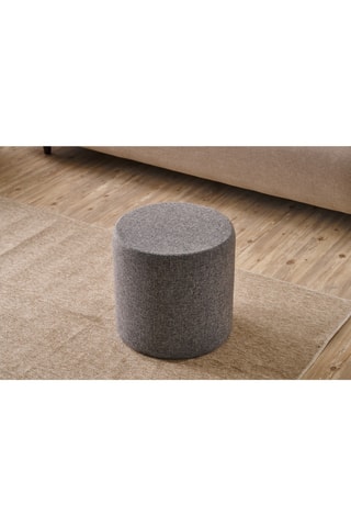 Pouf en bois - Anthracite