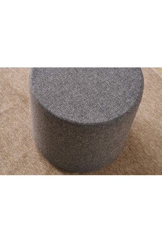 Pouf en bois - Anthracite