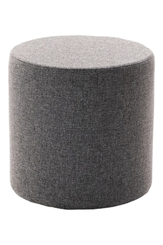 Pouf en bois - Anthracite