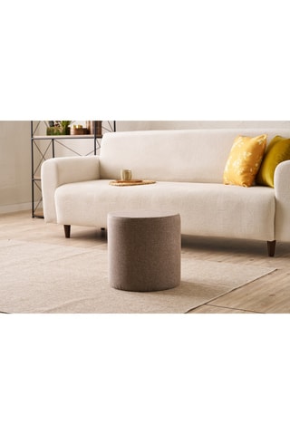 Pouf en bois - Marron