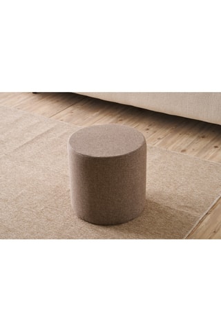 Pouf en bois - Marron