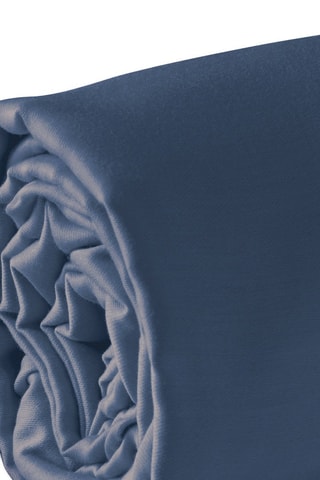 Katoenen Hoeslaken 80 Draad/cm² Uni 1 Baratta - Marineblauw