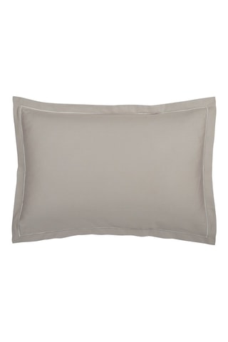 2 Katoensatijnen Kussenslopen 80 Draad/cm² Uni 1 Baratta - Taupe