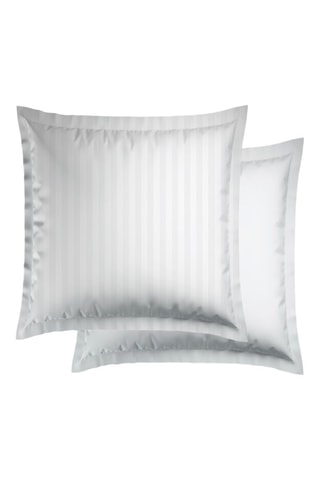 2 Satijnkatoenen Kussensloop 120 Draad/cm² - Wit