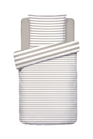 Conjunto de edredão em cetim de algodão 80 fios/cm² Horizonte - Toupeira