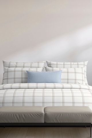 Conjunto de edredão em cetim de algodão 80 fios/cm² Aaron - Toupeira