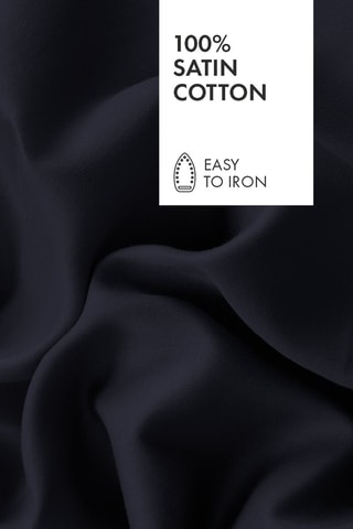 Katoenen Hoeslaken 80 Draad/cm² Uni 1 Baratta - Nachtblauw