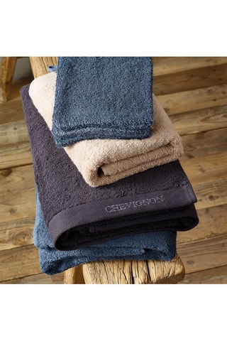 4 Gastendoekjes Taupe - 30 x 30 cm