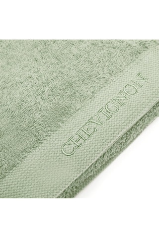 2 Handdoeken Amandelgroen - 50 x 100 cm