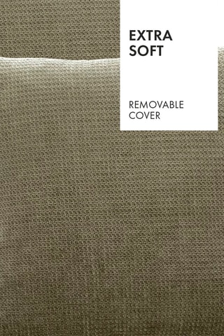 Housse de coussin Raoul - Vert - 45 x 45 cm