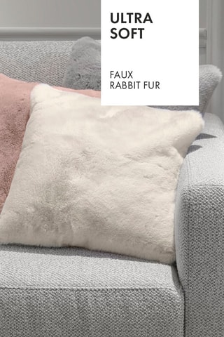 Housse de coussin Kivo - 40 x 40 cm - Blanc