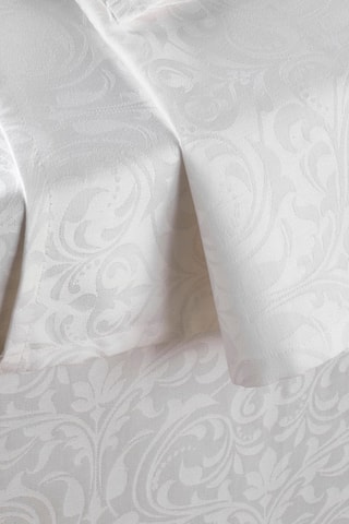 4 Jacquard Geweven Handdoeken Victorian - Wit - 50 x 50 cm